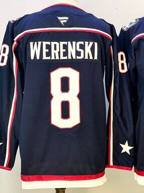 Zach Werenski Navy Jersey